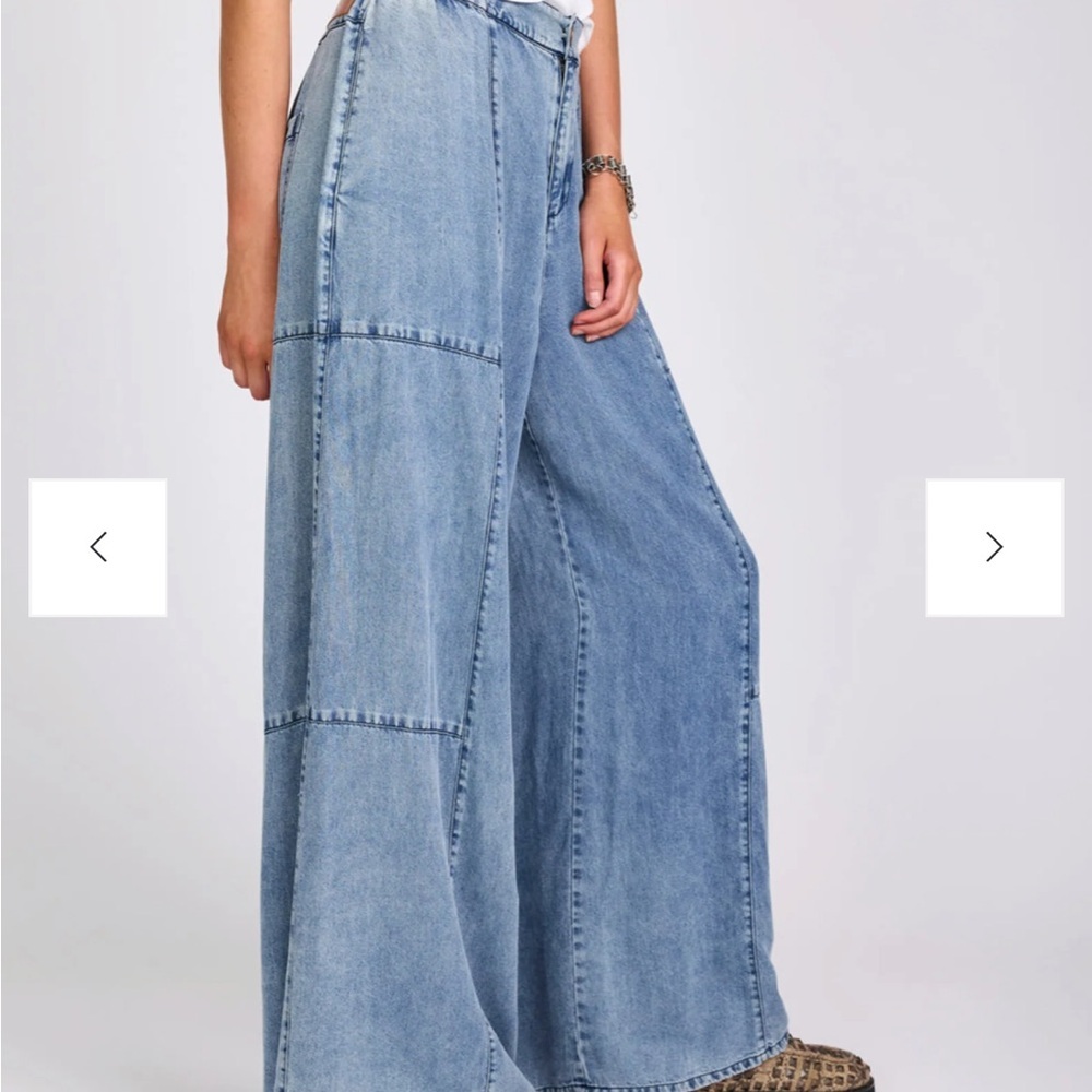 One Teaspoon Marissa Tencel Palazzo Pants - Picture 4 of 11